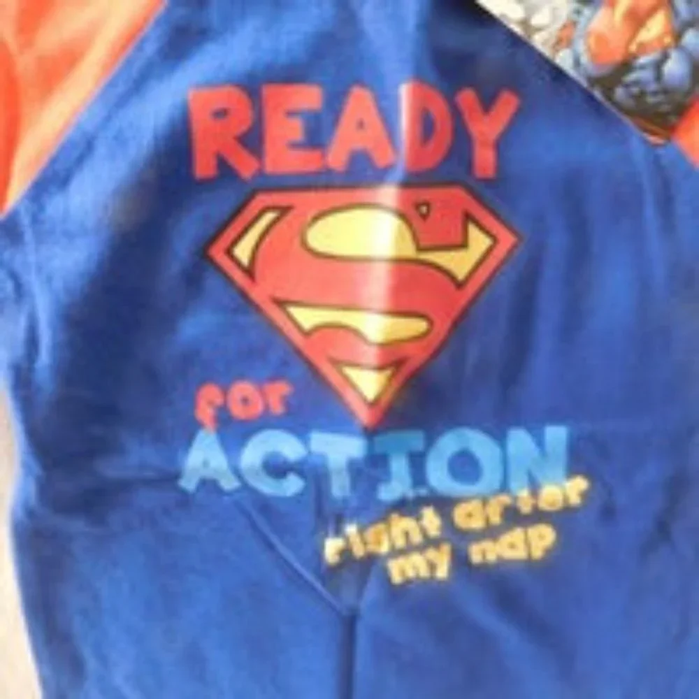 Superman One Piece Bodysuit Size 3/6 months NEW